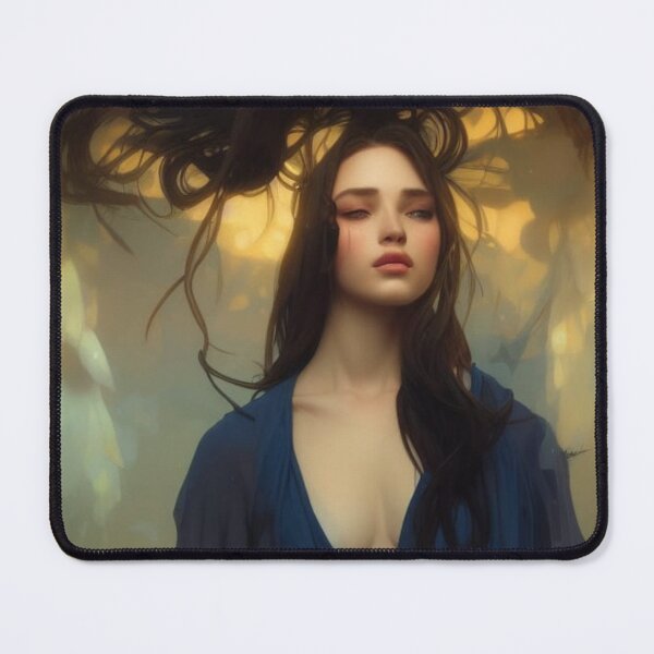 Item preview, Beautiful Brunette Woman Portrait designed and sold by katiebca2.