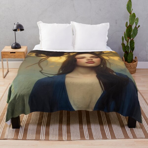 Item preview, Beautiful Brunette Woman Portrait designed and sold by katiebca2.