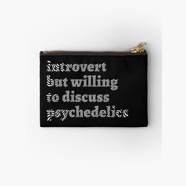 Item preview, introvert but willing to discuss psychedelics | funny white designed and sold by monkeybusiness.pt.