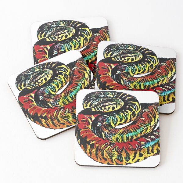 Item preview, Coiled Serpent  designed and sold by GrudleBay.