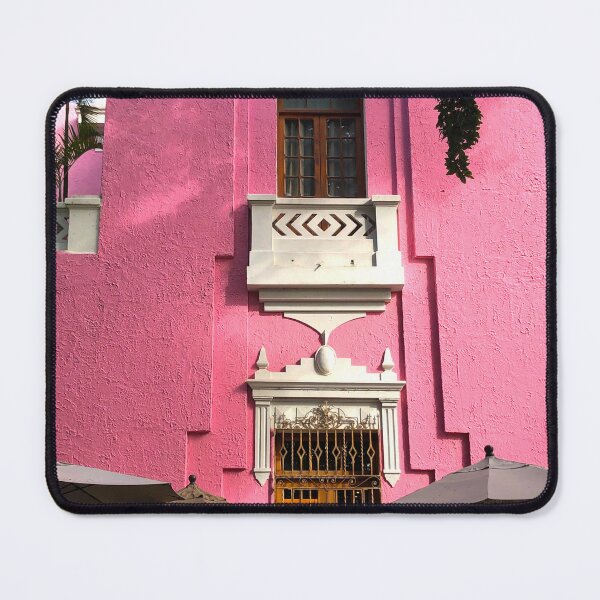 Item preview, Umbrellas by a Pink Cafe in Merida, Mexico - Mexican Travel Photographs designed and sold by YemmyZImages.