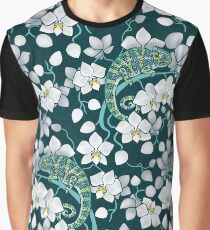 chameleons and orchids Graphic T-Shirt