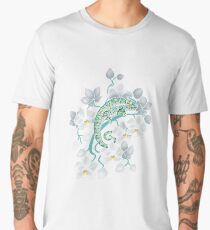 chameleons and orchids Men's Premium T-Shirt