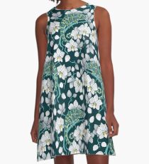 chameleons and orchids A-Line Dress