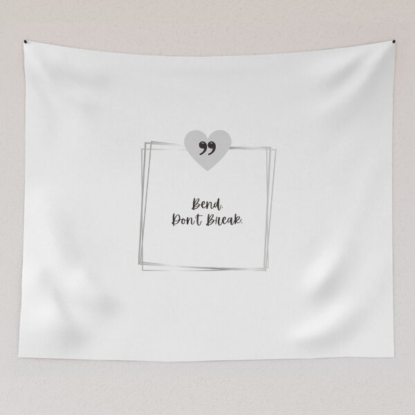 Item preview, Inspirational Quote Bend, Don't Break designed and sold by JCL Design Studio.