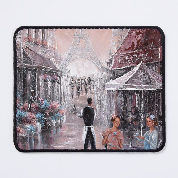 Item preview, Eiffel Tower Chit Chat, Paris Cafe designed and sold by BellasArtStudio.