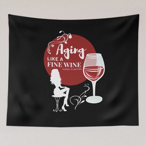 Item preview, Copy of Aging like a fine wine designed and sold by Marti t-shirts.