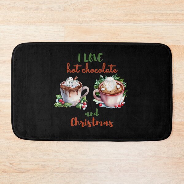 Item preview, I love hot chocolate and Christmas designed and sold by HarriPaloma.