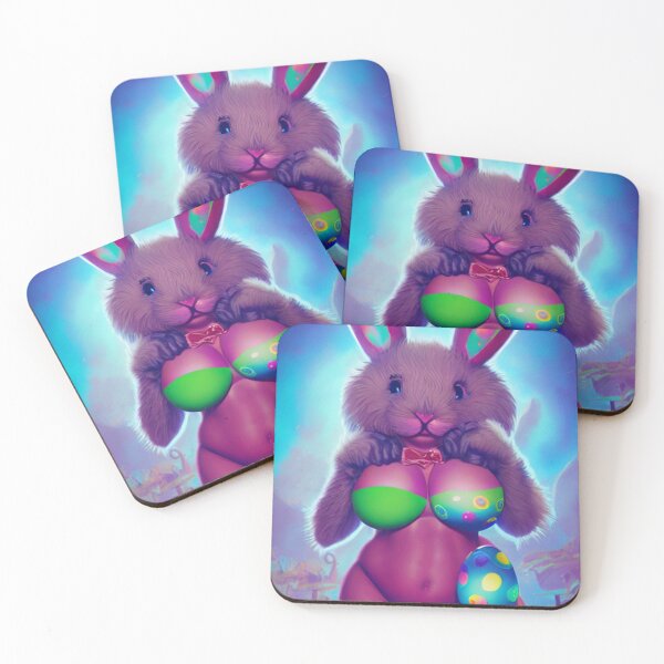 Item preview, Sexy Easter bunny in purple  designed and sold by dwhowe.