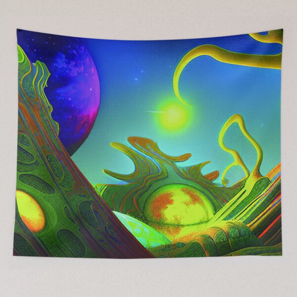 Item preview, Green Landscape with Trees and Lake, Sceney Nature designed and sold by NatureFood.