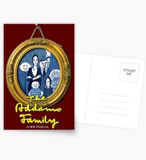 The Addams Family Musical Postcards