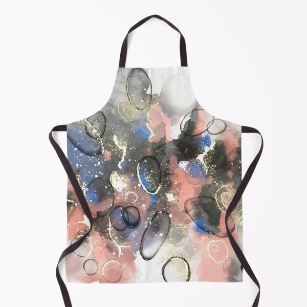 Item preview, Golden Ink Series #1 - Alcohol Ink Abstract Painting (Metallic Gold) designed and sold by Printpix.