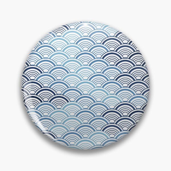 Item preview, Geometric Water Wave Pattern designed and sold by 247vibes.