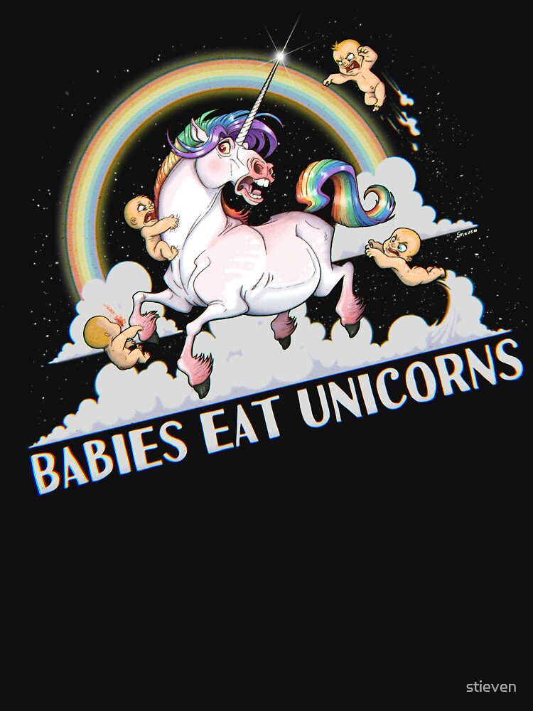 Babies eat Unicorns by stieven