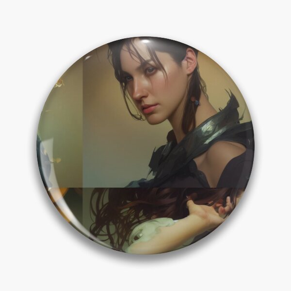 Item preview, Beautiful Brunette Woman Portrait designed and sold by katiebca2.