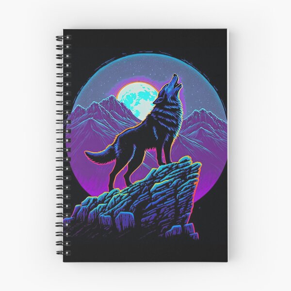 Item preview, Wolf Howling at Moon designed and sold by GummywormDesign.