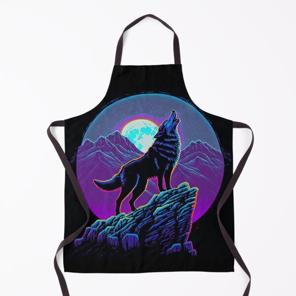 Item preview, Wolf Howling at Moon designed and sold by GummywormDesign.