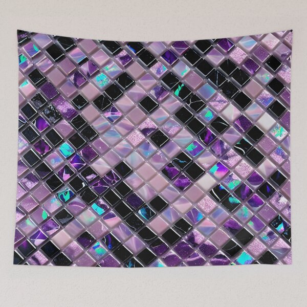 Item preview, Tiles Marble Iridescent Galaxys 01 designed and sold by jumpercat.