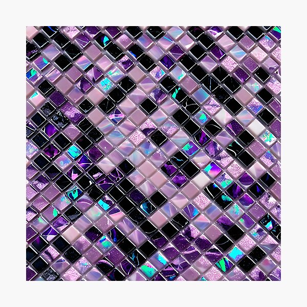 Item preview, Tiles Marble Iridescent Galaxys 01 designed and sold by jumpercat.