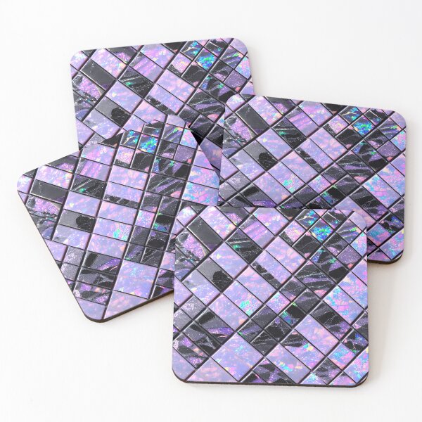 Item preview, Tiles Marble Iridescent Galaxys 02 designed and sold by jumpercat.