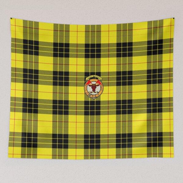 Item preview, MacLeod Scottish Tartan and Crest designed and sold by BagTown Clans.
