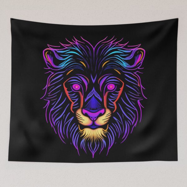 Item preview, Purple Lion designed and sold by GummywormDesign.