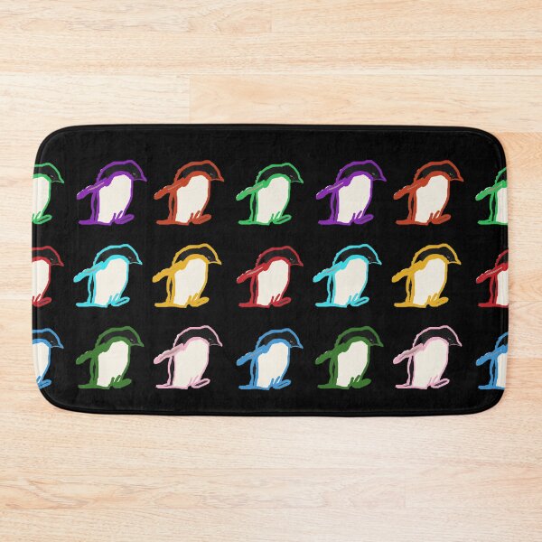Item preview, A Waddle of multi-color Penguins, including Sticker Pack designed and sold by Cowboy Folly.