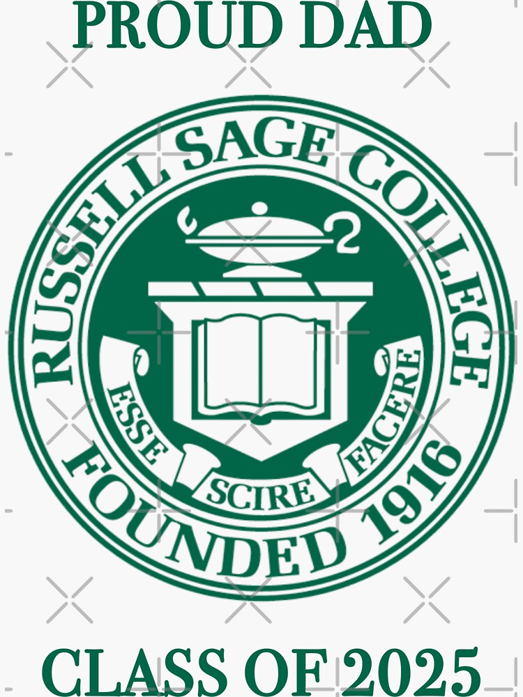 "Russell Sage College Class of 2025 dad" Sticker for Sale by Mis3musas