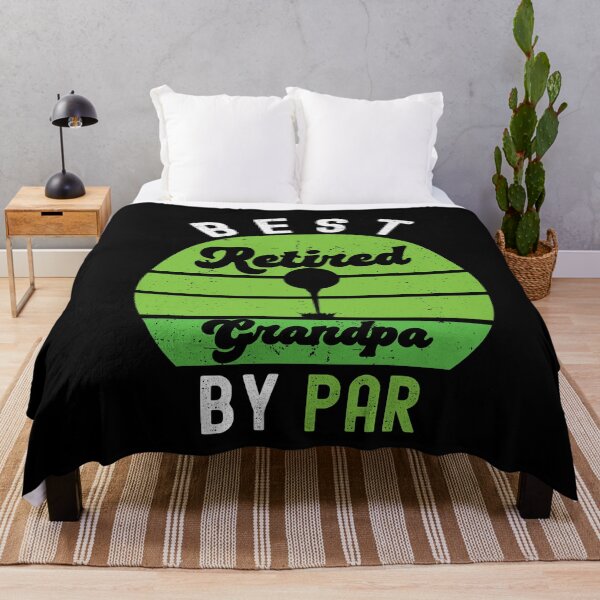 Item preview, Best Retired Grandpa By Par Funny Retirement Golf Lover designed and sold by SharpThreadZ.