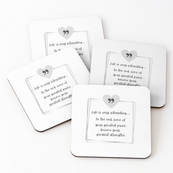 Item preview, Inspirational Quote Your Greatest Pains Become Your Greatest Strengths designed and sold by JCL Design Studio.