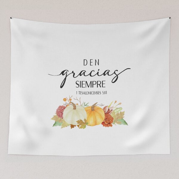 Item preview, 1 Tesalonicenses 5:18, Spanish Bible Verse designed and sold by latiendadearyam.