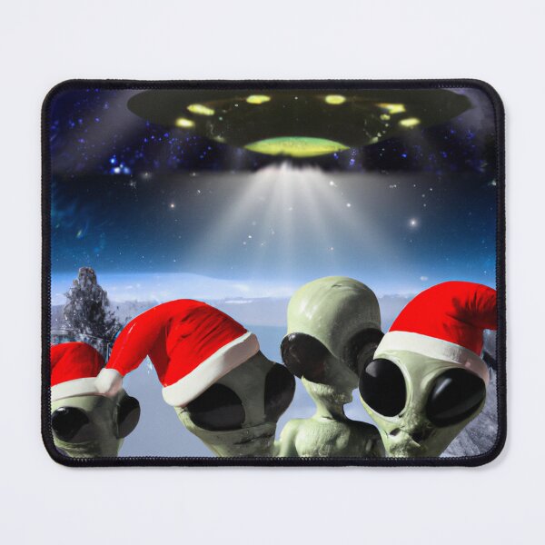 Item preview, aliens carol singing designed and sold by mindgoop.