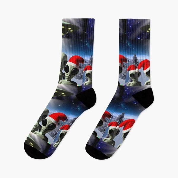 Item preview, aliens carol singing designed and sold by mindgoop.