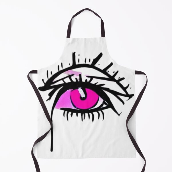 Item preview, weeping pink anime eye black ink graffiti style designed and sold by UncleLanny.