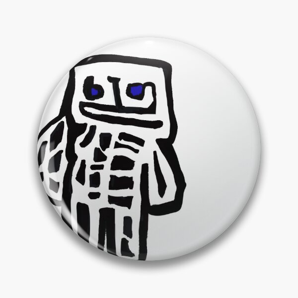 Item preview, Minecraft inspired skeleton designed and sold by jaytonlovesart.