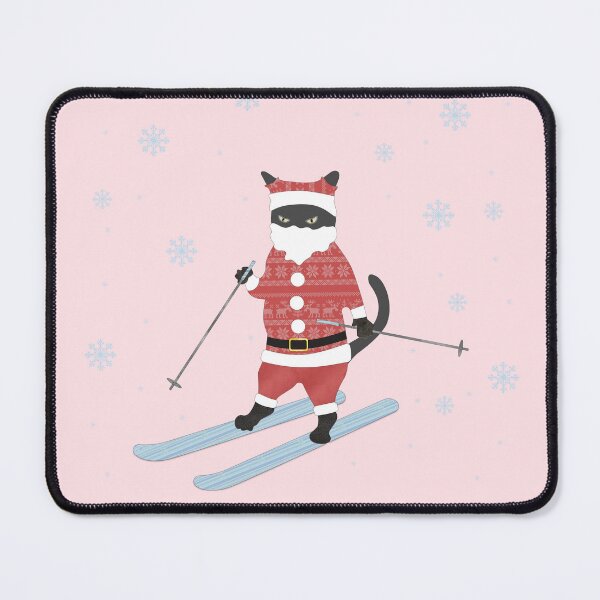 Item preview, Black cat skier designed and sold by edo-neko.
