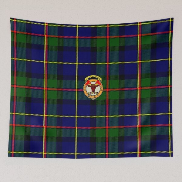 Item preview, MacLeod Scottish Tartan and Crest designed and sold by BagTown Clans.