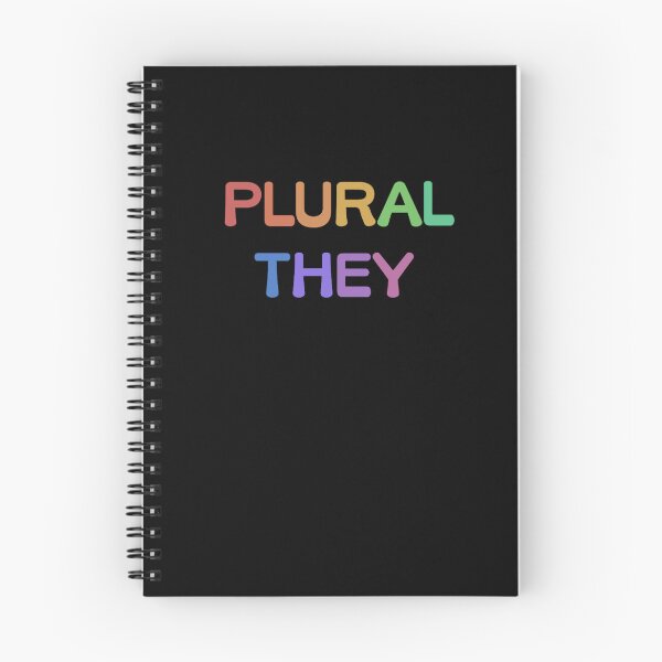 Item preview, Pastel Rainbow Plural They (Weighted Vertical) designed and sold by Collective Tey.