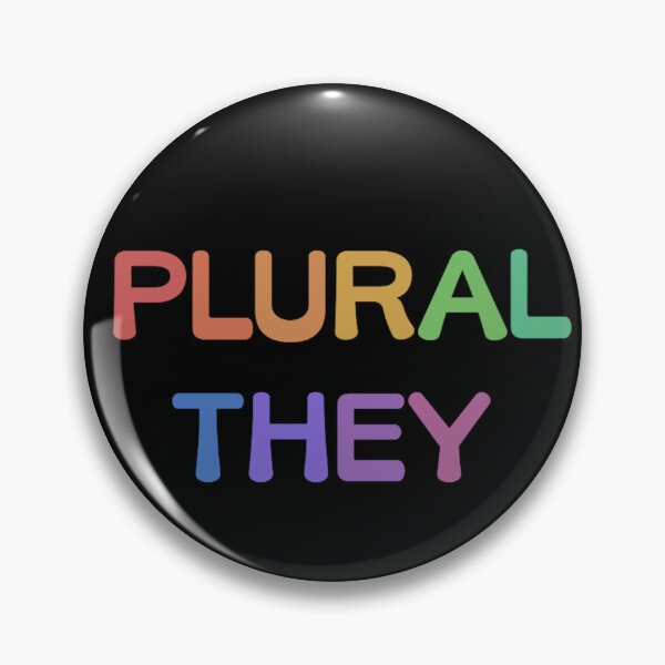Item preview, Pastel Rainbow Plural They (Weighted Vertical) designed and sold by Collective Tey.