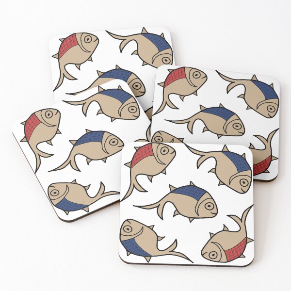 Item preview, Persian Qajar fishes - Persian (iranian) design designed and sold by Persian Pride Official.