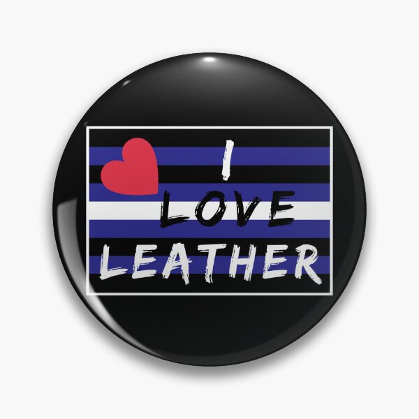 Item preview, WOOFZ® Leather Pride Flag I Love Leather designed and sold by woofz.