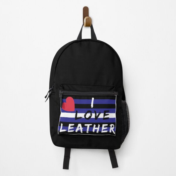 Item preview, WOOFZ® Leather Pride Flag I Love Leather designed and sold by woofz.