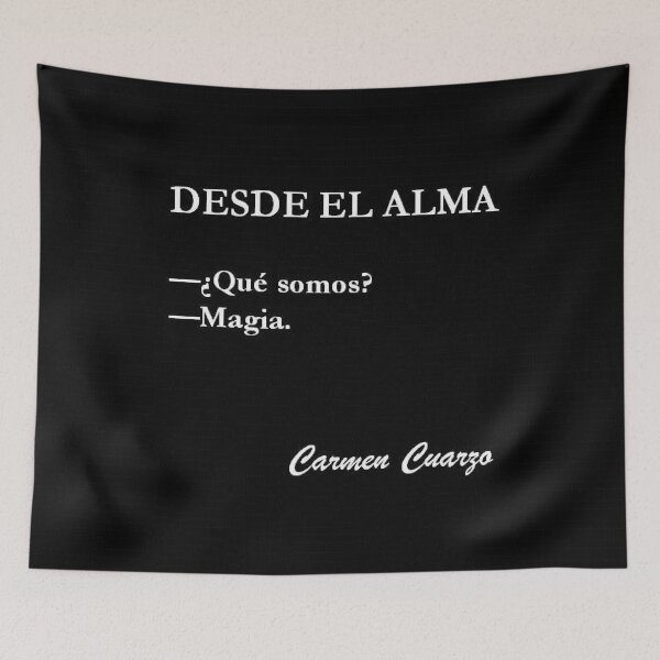 Item preview, From the soul (black background) designed and sold by carmencuarzo.