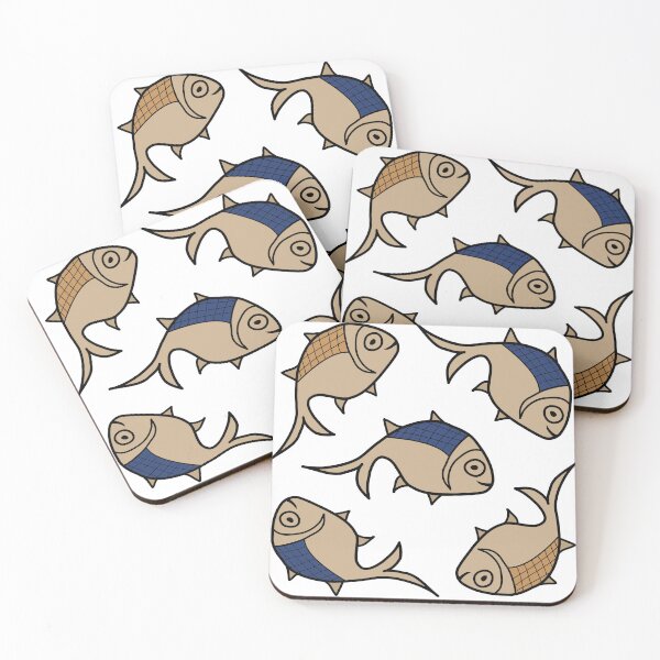 Item preview, Persian Qajar fishes - Persian (iranian) design designed and sold by Persian Pride Official.