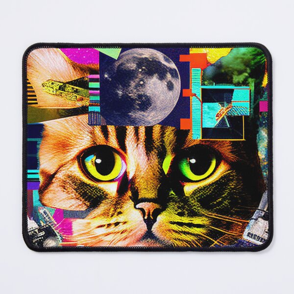 Item preview, Patchwork Spacecat designed and sold by COYN.