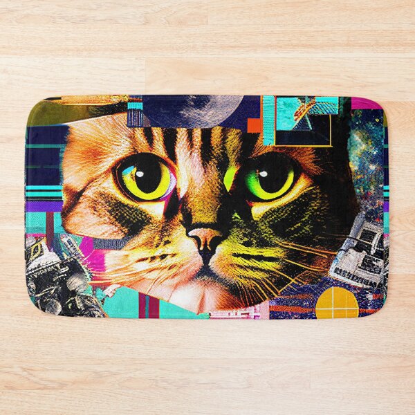 Item preview, Patchwork Spacecat designed and sold by COYN.