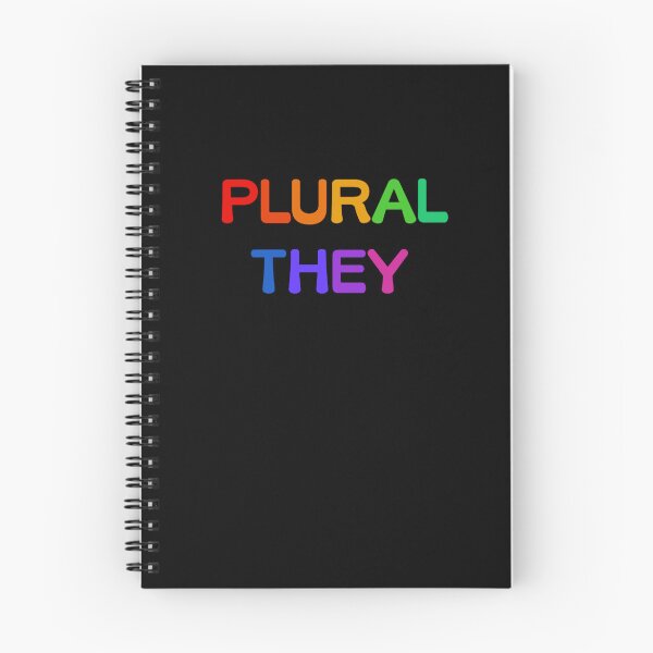 Item preview, Vivid Rainbow Plural They (Weighted Vertical) designed and sold by Collective Tey.