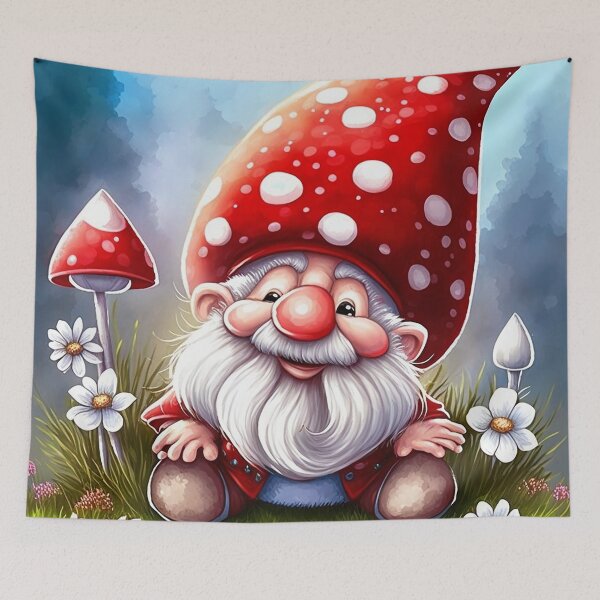 Item preview, Happy Lil Gnome designed and sold by GummywormDesign.