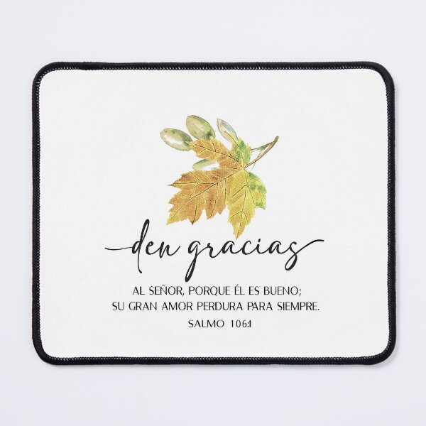 Item preview, Salmo 106:1, Spanish Bible Verse designed and sold by latiendadearyam.