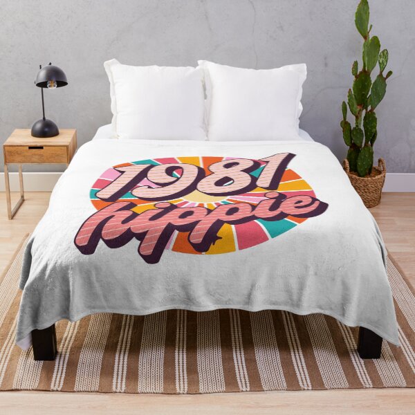 Item preview, 1981 Hippie - Born In 1981 - Christmas Gifts For Hippies designed and sold by AlanPhotoArt.